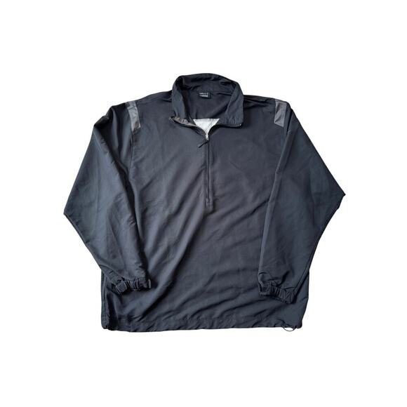 NIKE GOLF jacket size Men's XL; Black & Gray, Lightweight windbreaker - Picture 1 of 13